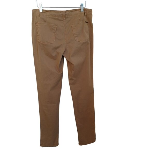 Michael Kors Pant Ankle Zip Detail Cotton Chino Womens size 6 - Picture 13 of 14